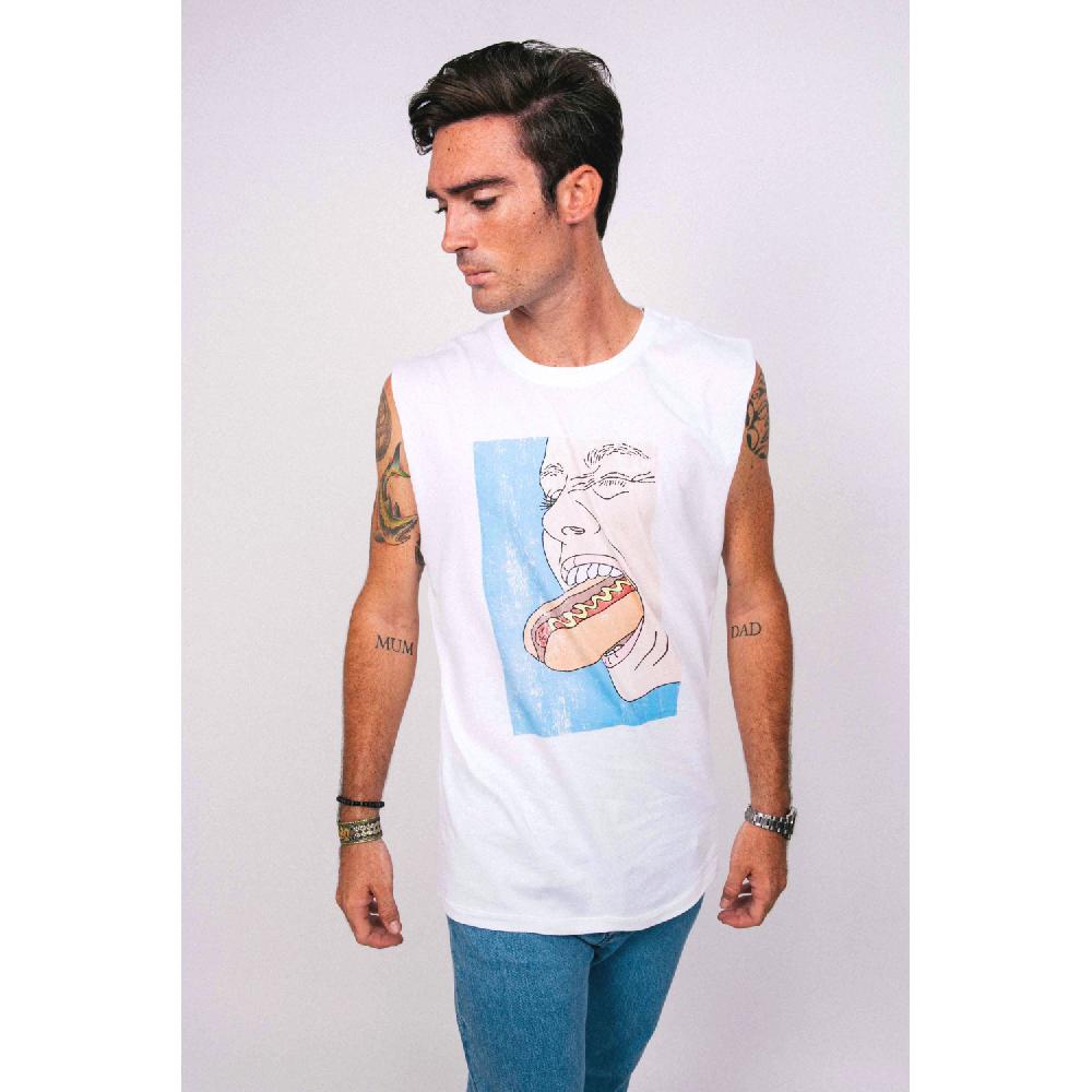 Dolfie TANK TOP MAN 5 - TYLER HOT DOG TIME