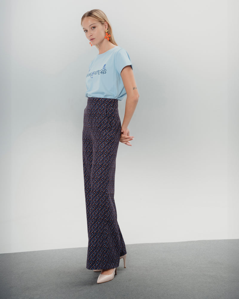 Dolores Promesas Camiseta Dolores Y Tula Azul Casual