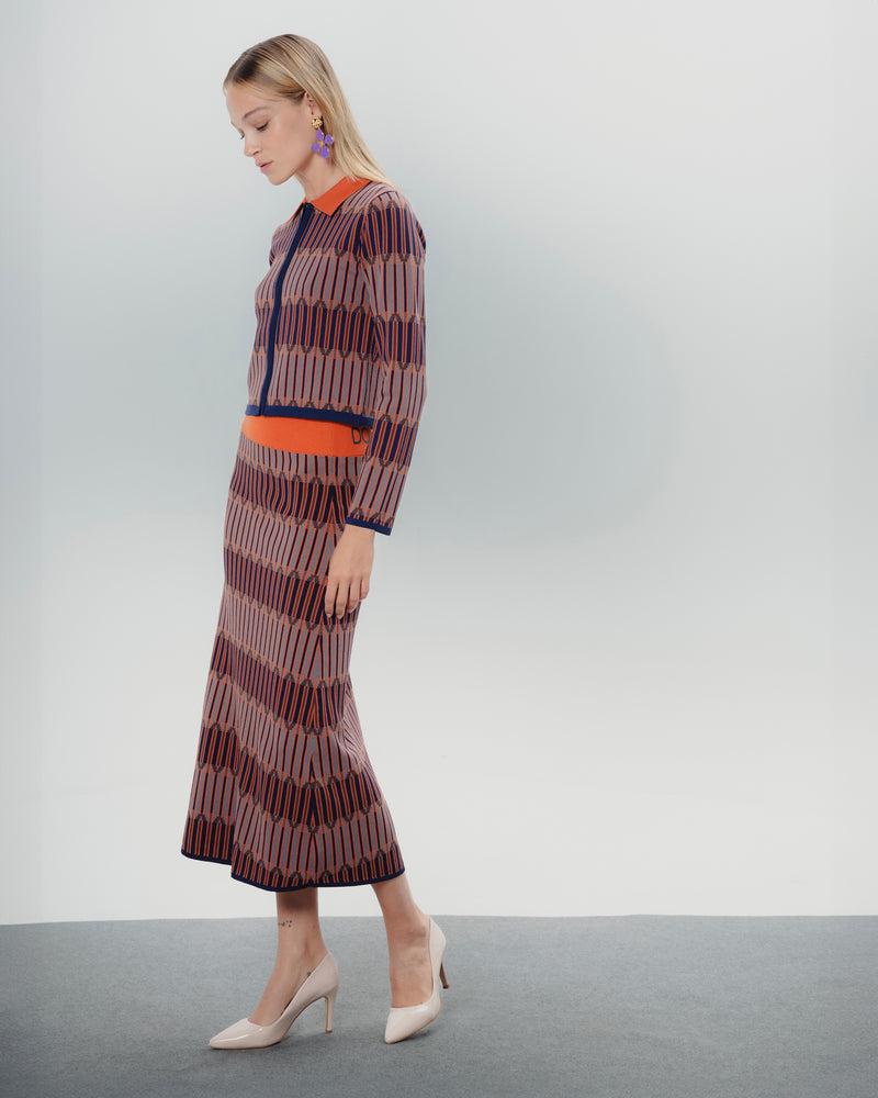 Dolores Promesas Chaqueta Tipo Polo Geométrica Luna