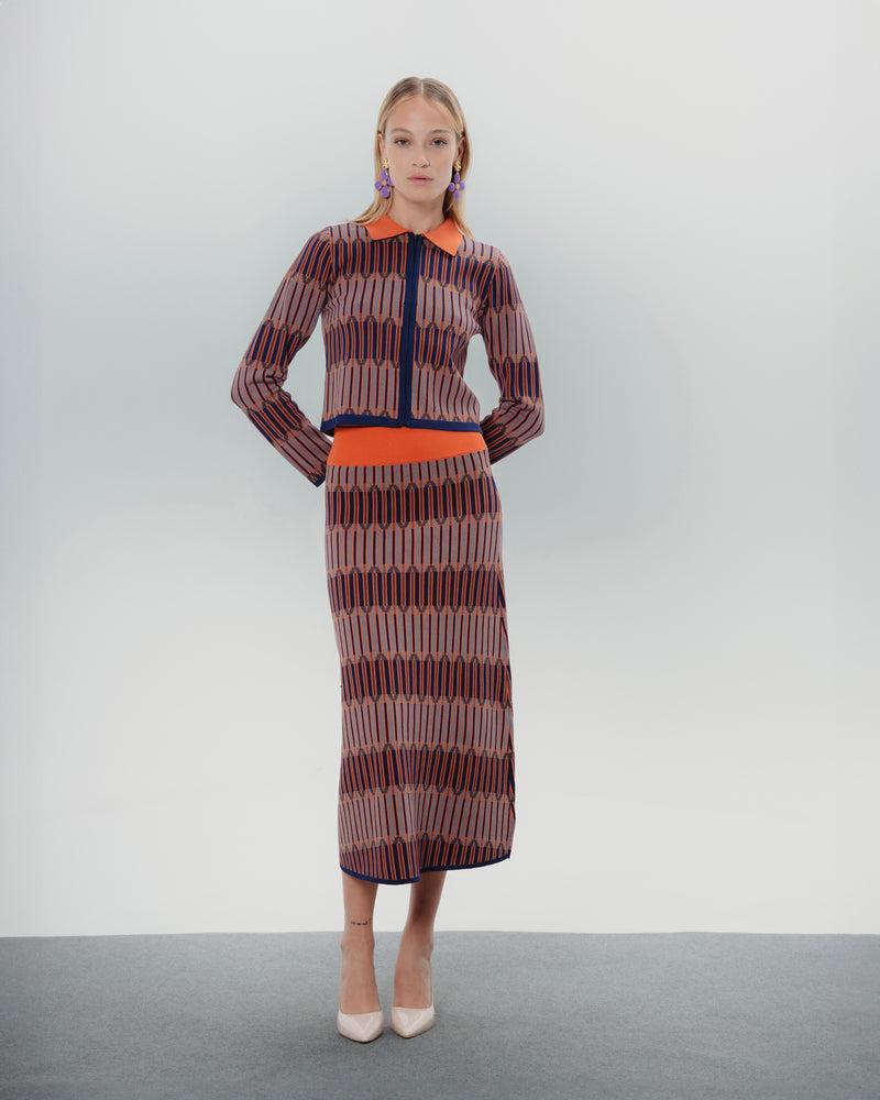 Dolores promesas Chaqueta Tipo Polo Geométrica Luna