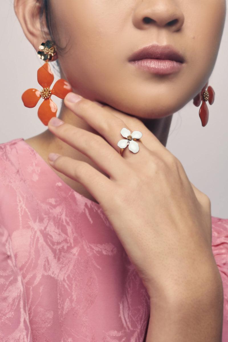 Dolores Promesas Anillo Cassia Blanco