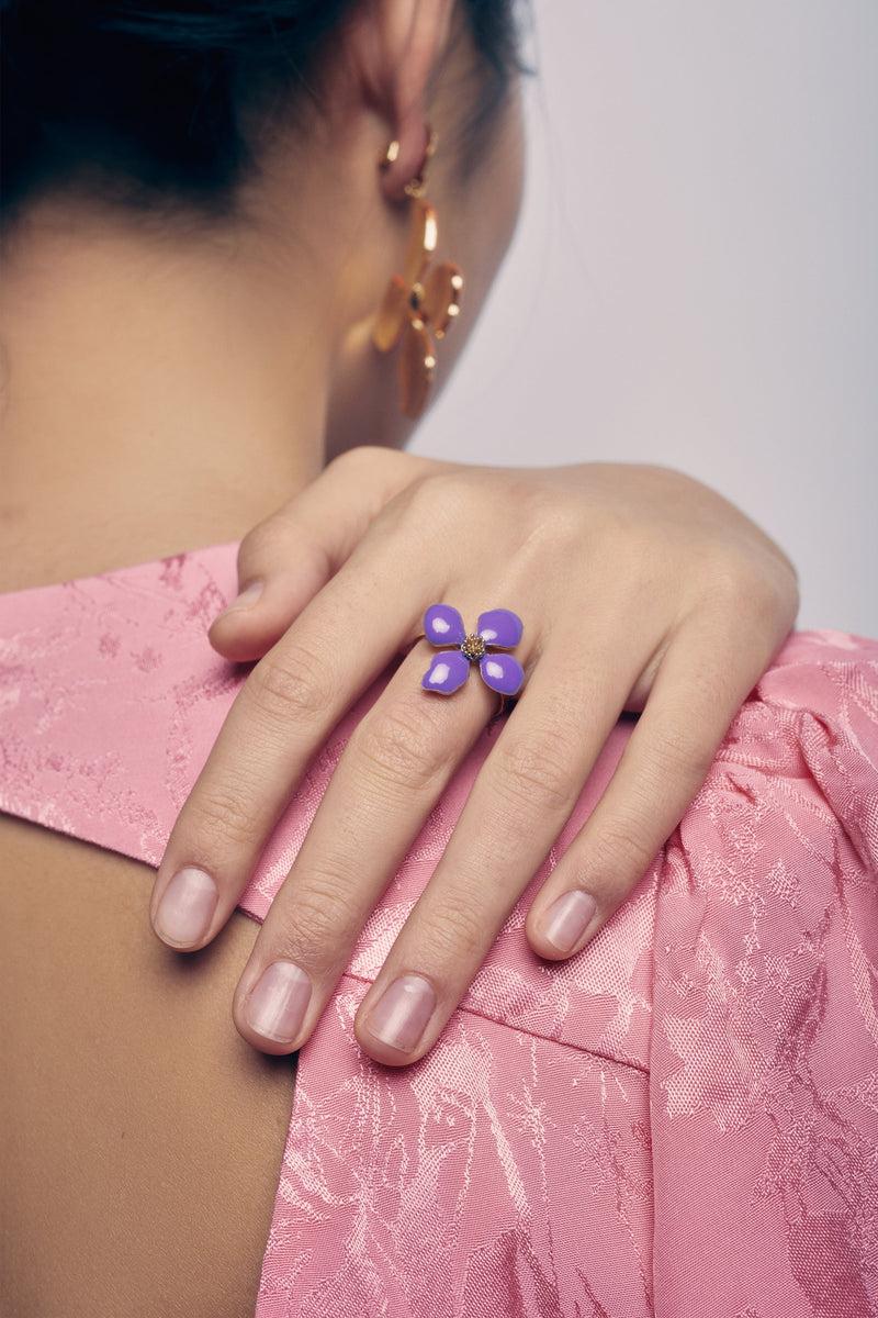 Dolores Promesas Anillo Cassia Lila