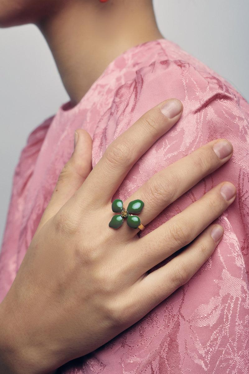 Dolores Promesas Anillo Cassia Verde