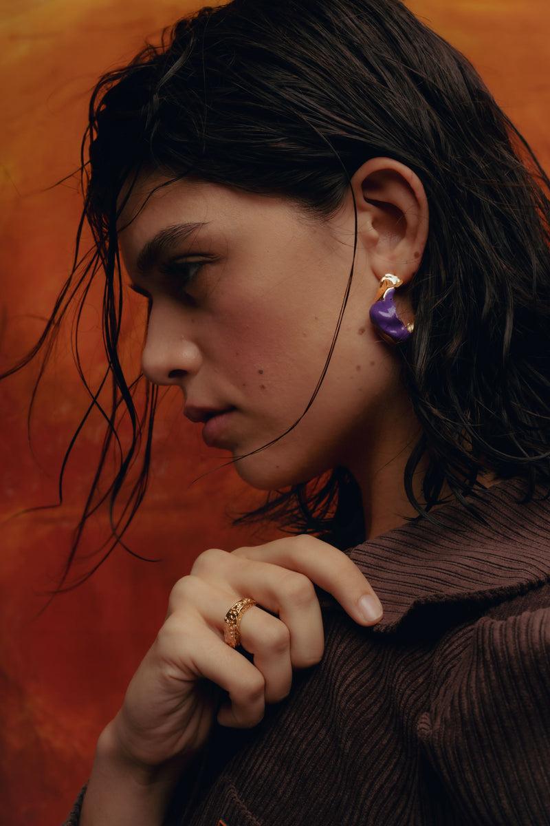 Dolores Promesas Aros Terrae Morado