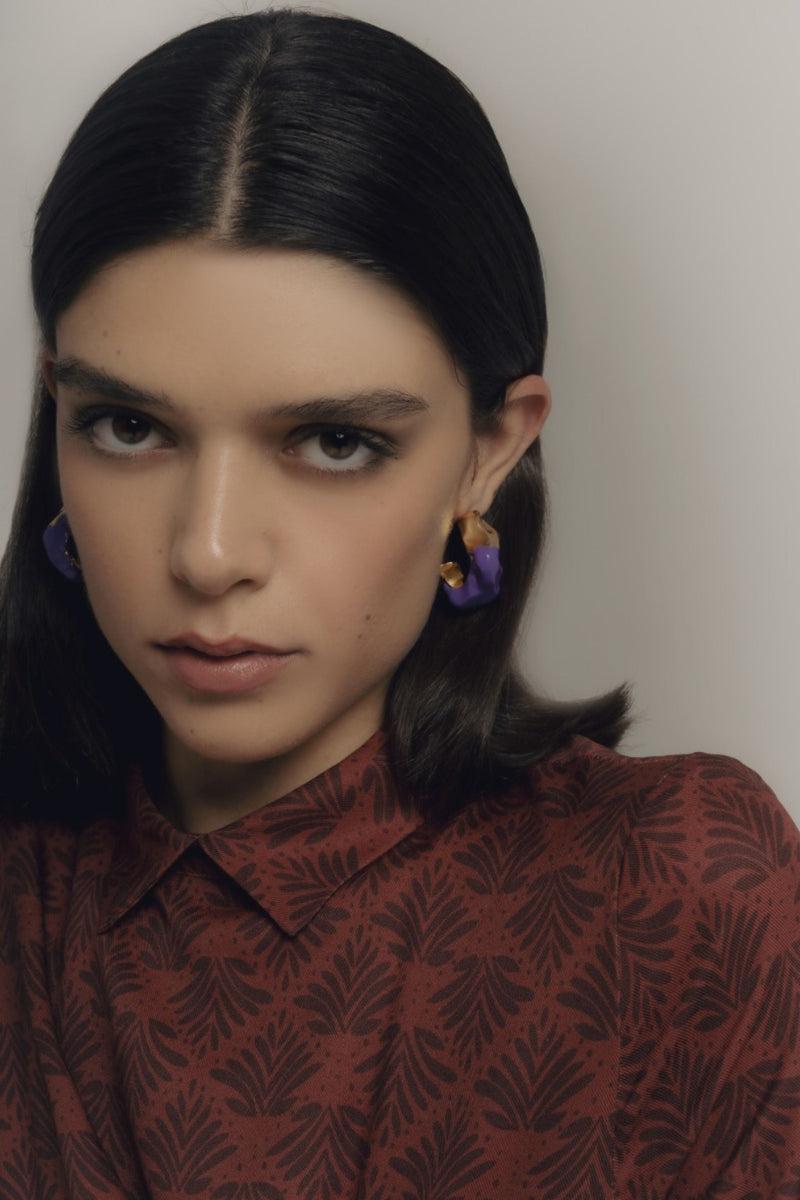 Dolores Promesas Aros Terrae Morado