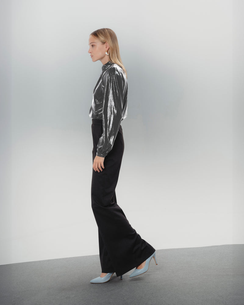 Dolores Promesas Blusa Plateada Emilia