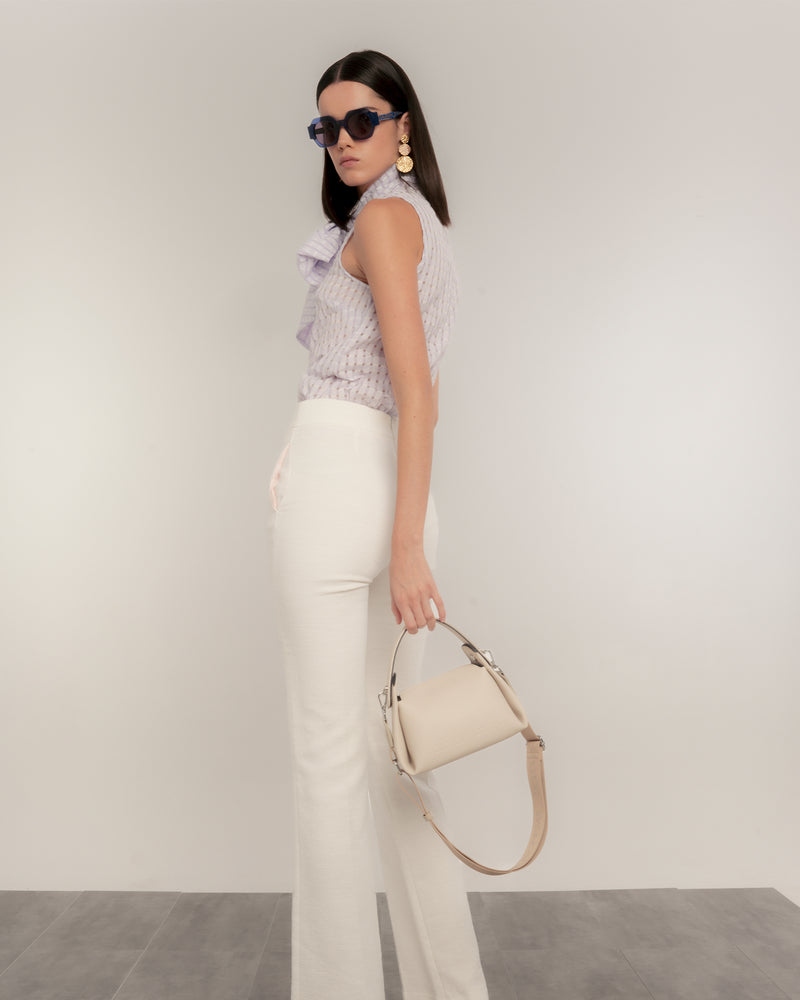 Dolores Promesas Bolso De Mano De Piel Vivaz Crudo