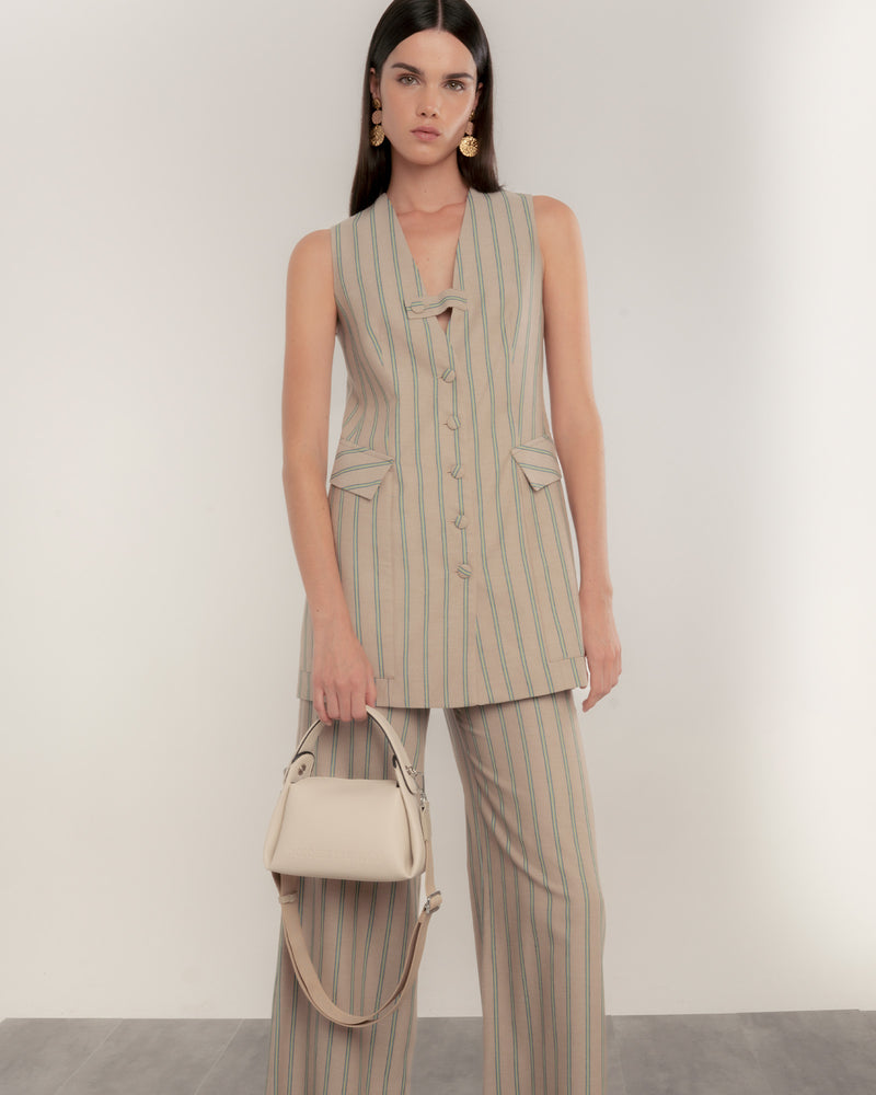 Dolores Promesas Bolso De Mano De Piel Vivaz Crudo