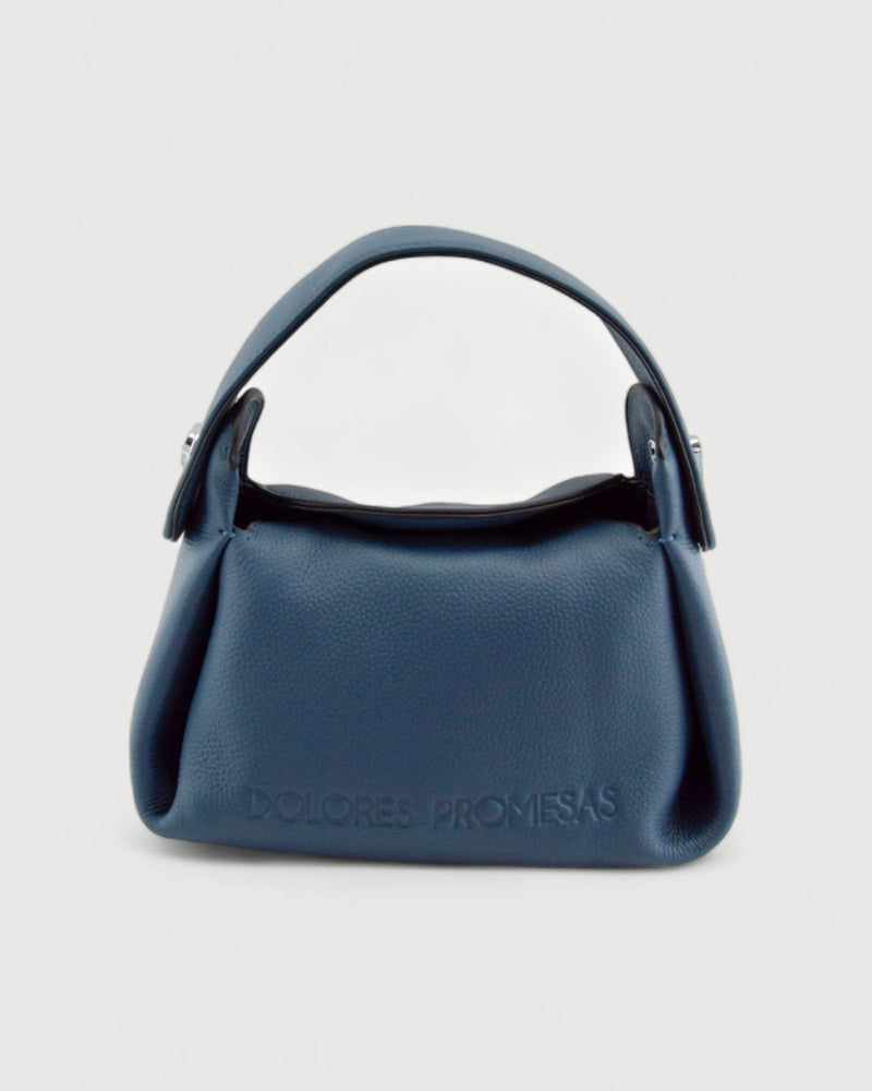 Dolores Promesas Bolso De Mano De Piel Vivaz Sky