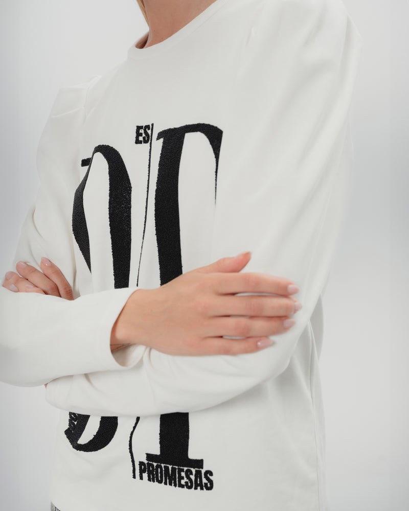 Dolores Promesas Camiseta Blanca Dolores Promesas