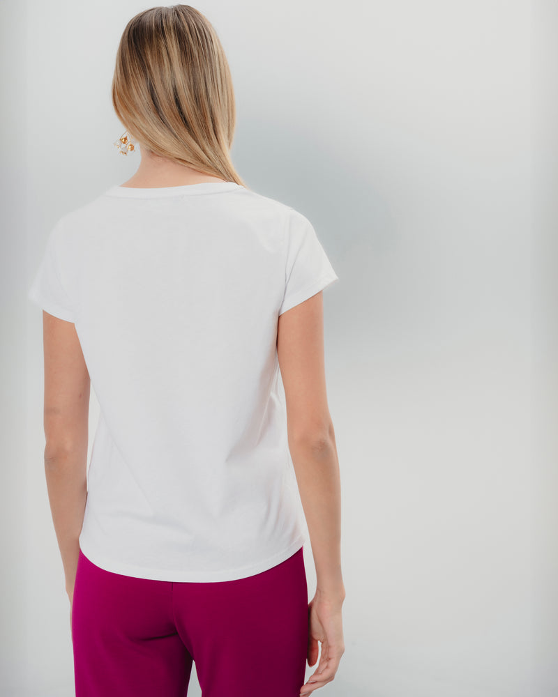 Dolores Promesas Camiseta Blanca Dolores Y Tula