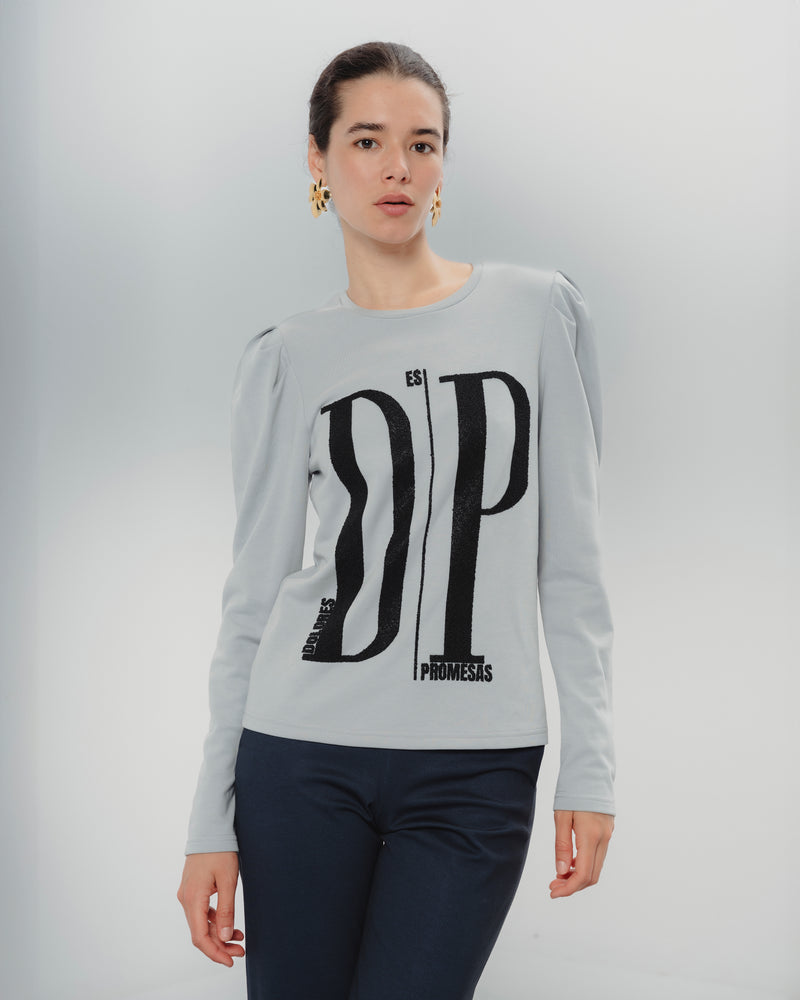 Dolores Promesas Camiseta DP Gris Carolina