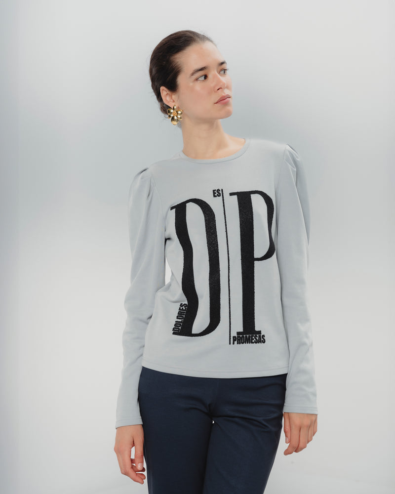 Dolores promesas Camiseta DP Gris Carolina