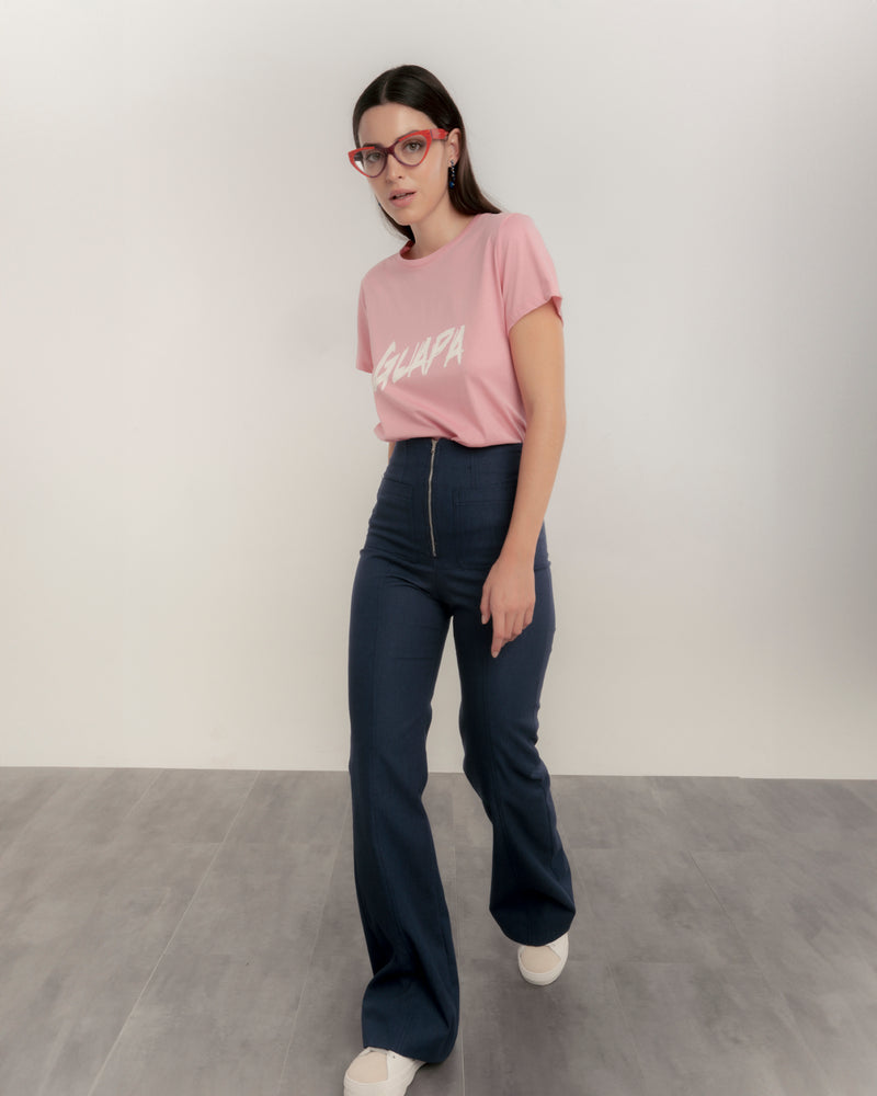 Dolores Promesas Camiseta Frase "guapa" Rosa