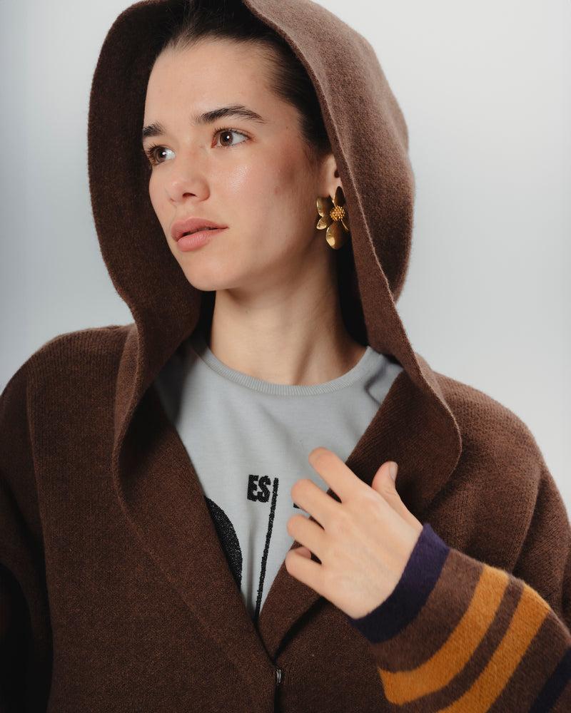 Dolores Promesas Cárdigan De Punto Carmen Rayas