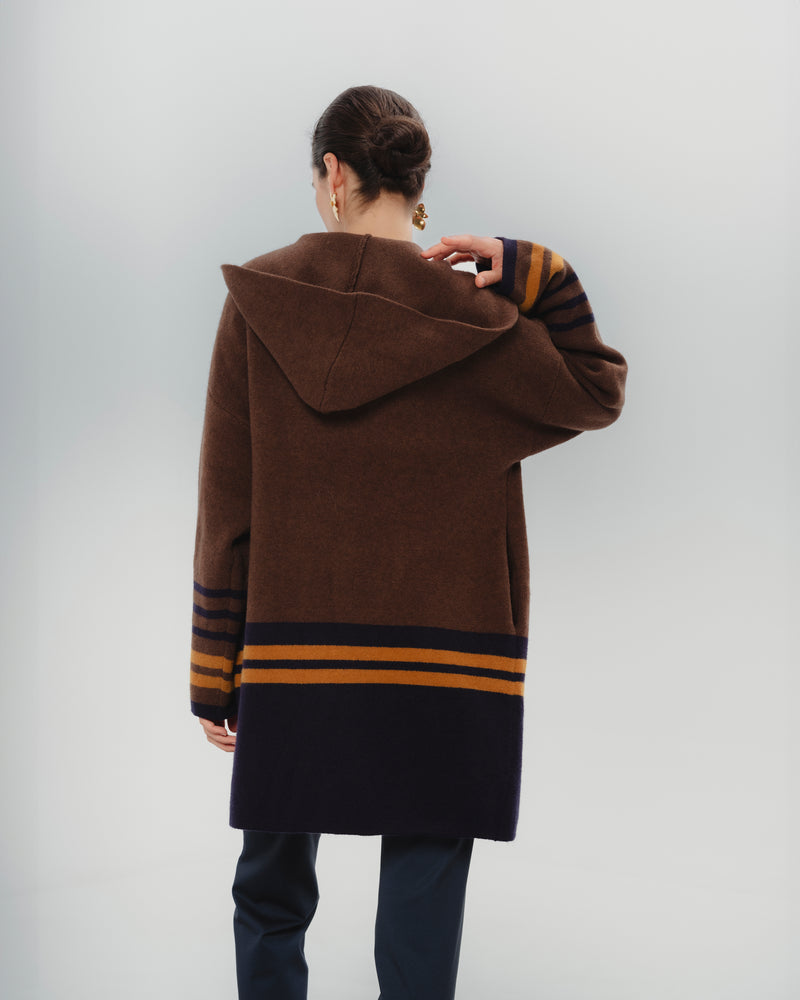 Dolores Promesas Cárdigan De Punto Carmen Rayas