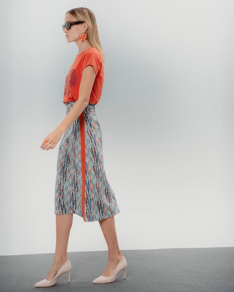 Dolores promesas Falda midi vuelo Carolina