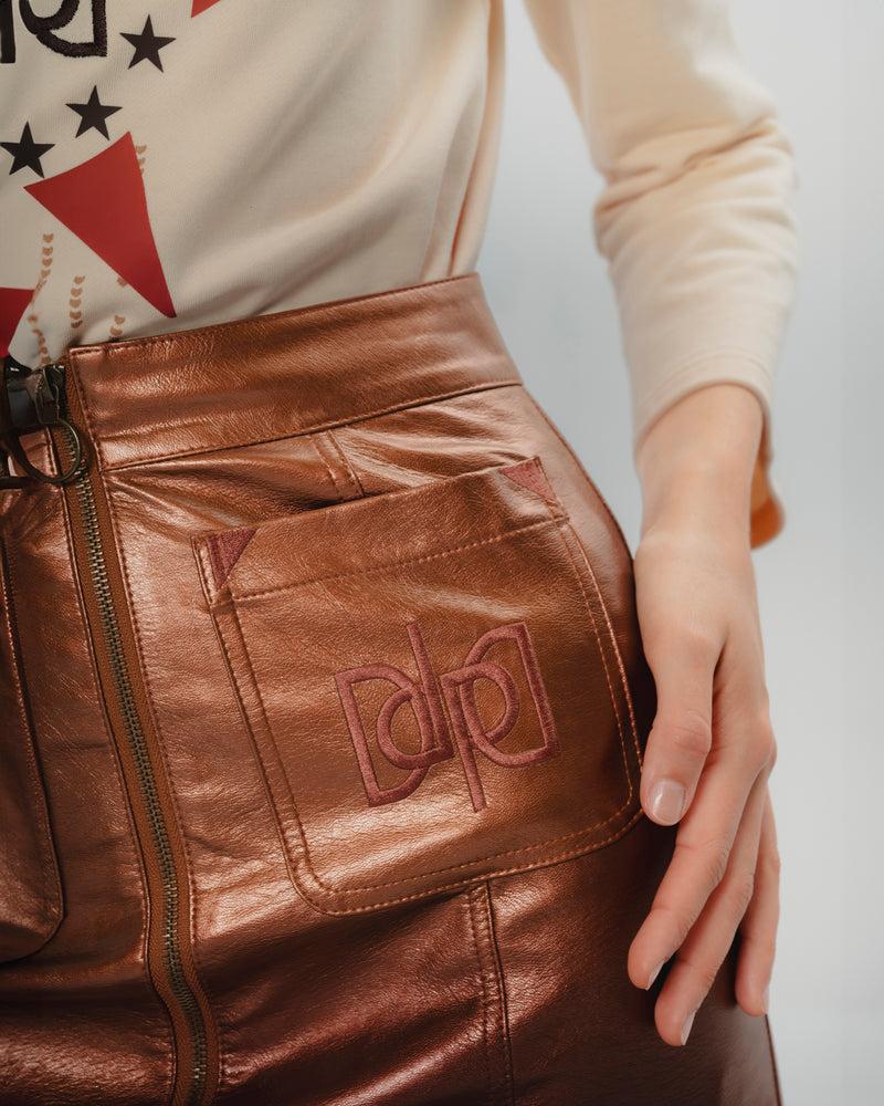 Dolores Promesas Falda Mini Metalizada Bella