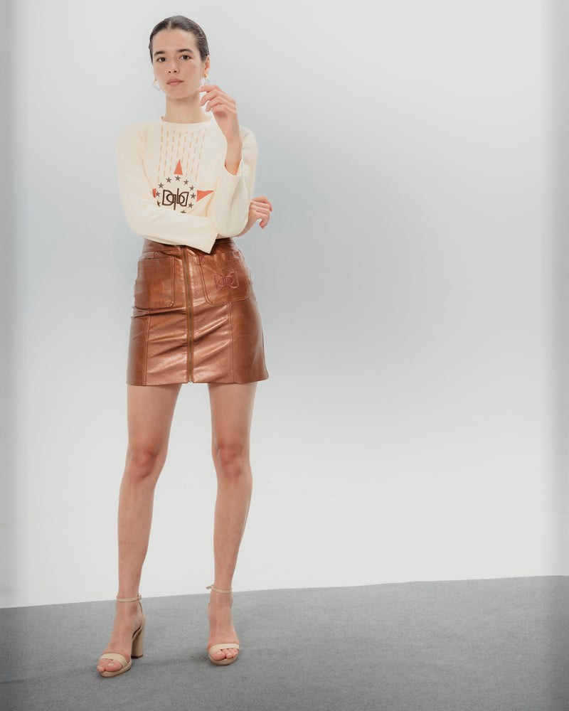 Dolores Promesas Falda Mini Metalizada Bella