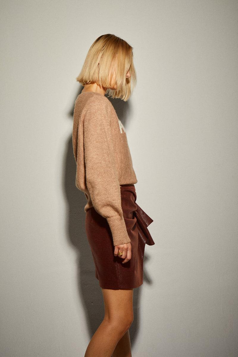 Dolores Promesas Jersey Punto Camel Promesas