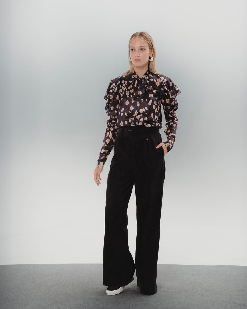 Dolores promesas Pantalón ancho pinzas mujer