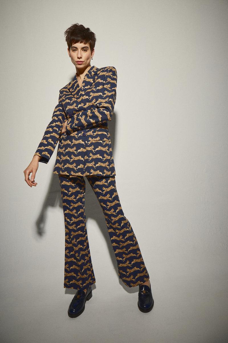 Dolores promesas Pantalón Azul Marino Lince