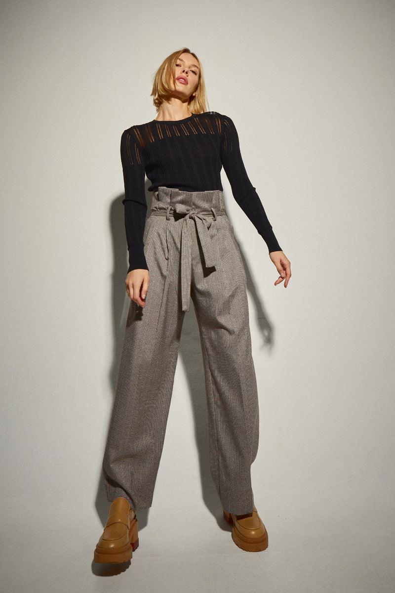 Dolores Promesas Pantalón Baggy Gris
