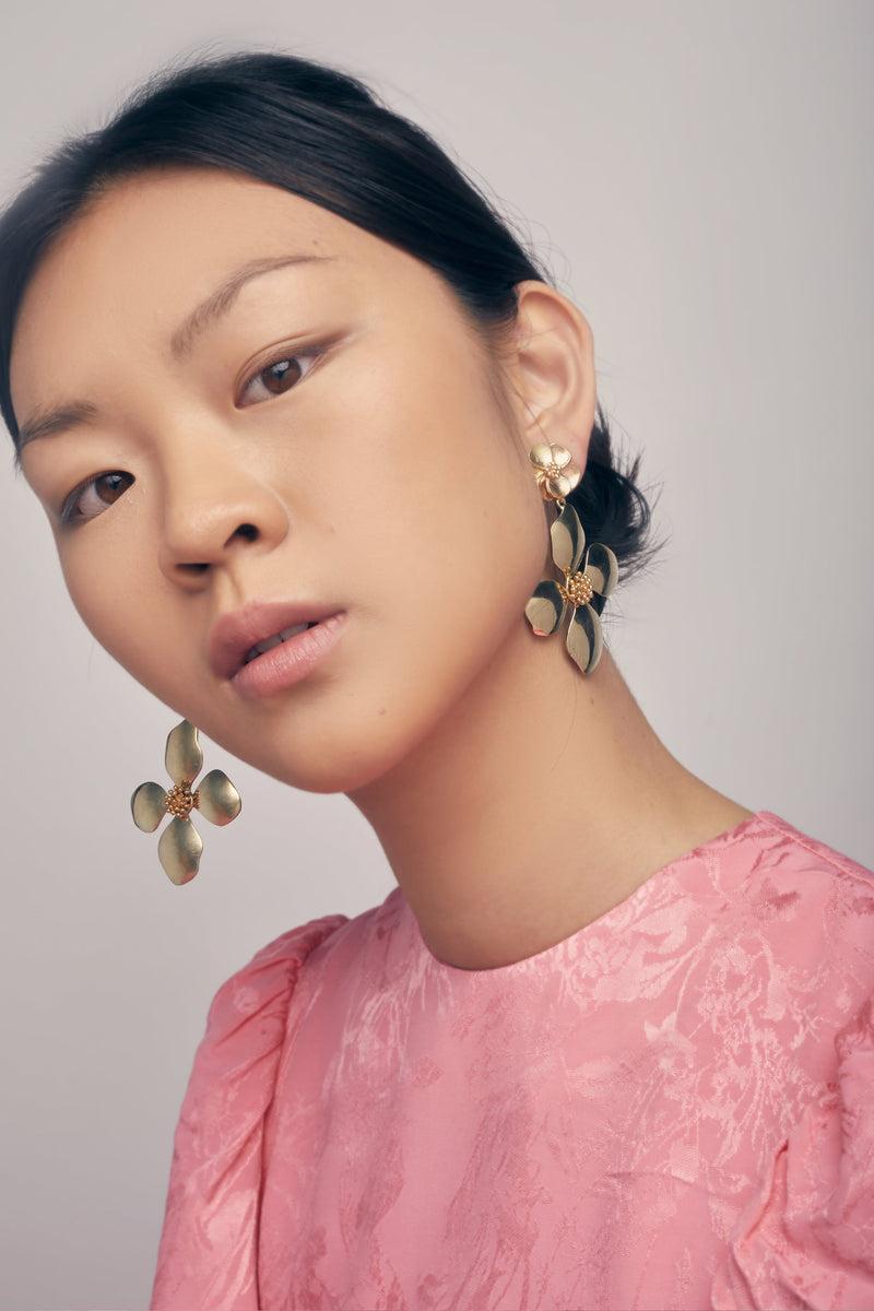 Dolores promesas Pendientes Cassia Dorado