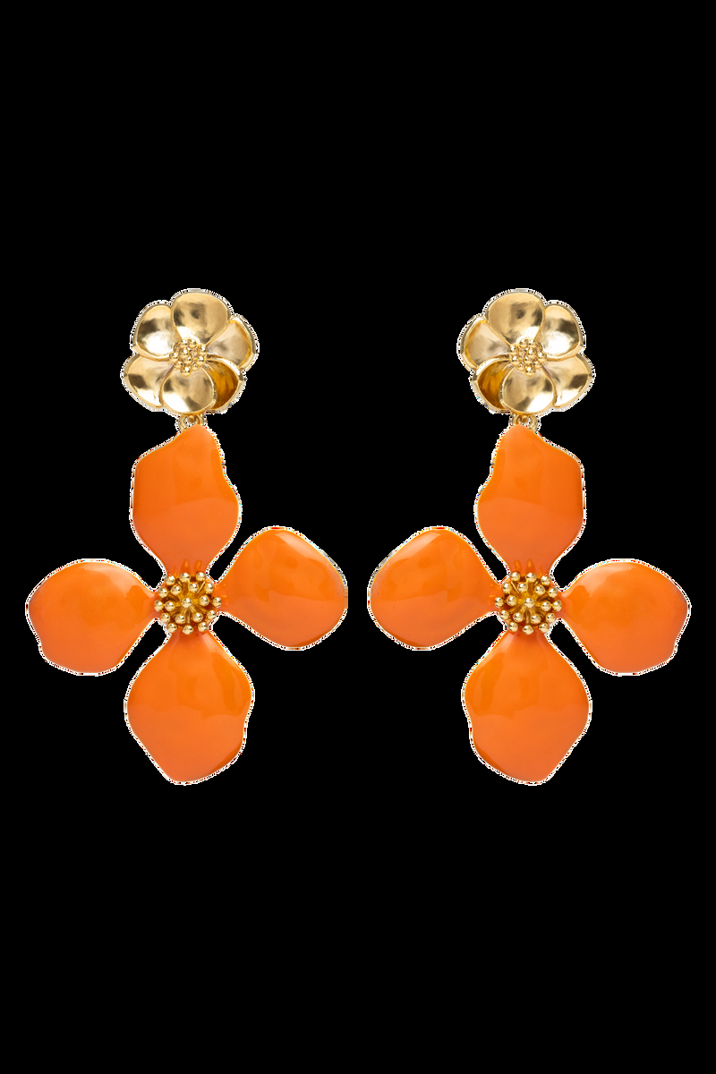 Dolores promesas Pendientes Cassia Naranja