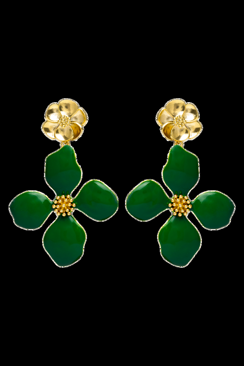 Dolores promesas Pendientes Cassia Verde
