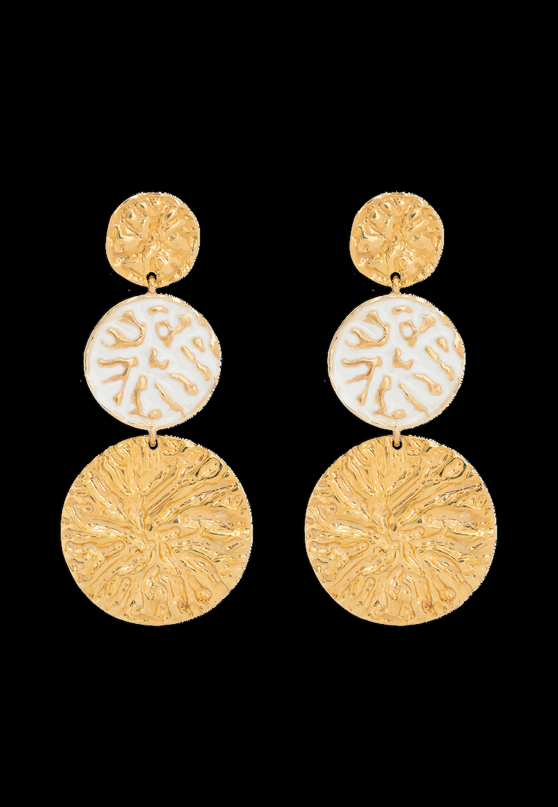 Dolores promesas Pendientes Geiser Blanco