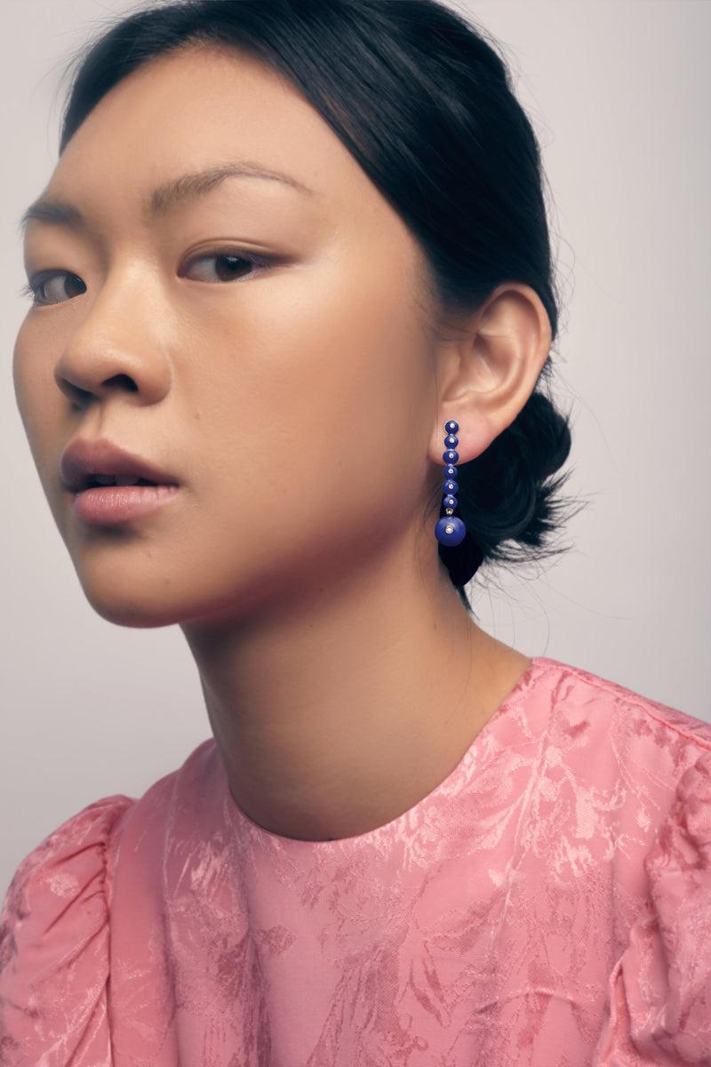 Dolores Promesas Pendientes Hibiscus Azul