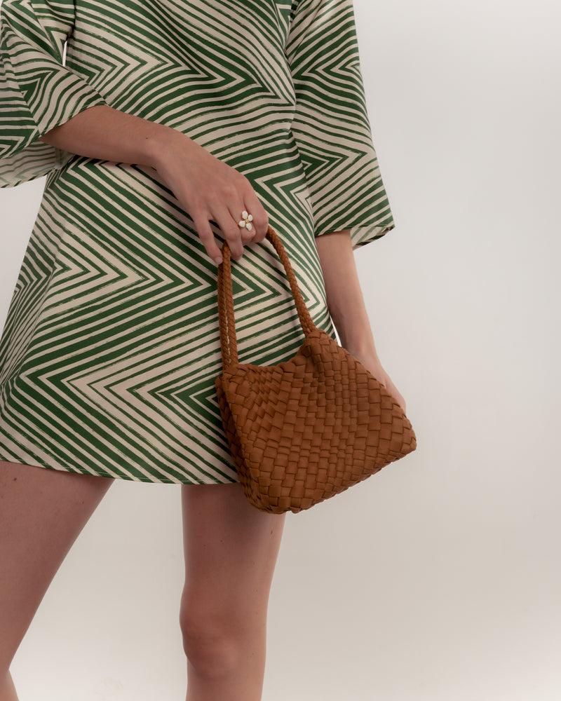 Dolores Promesas Saco Trenzado Única Camel