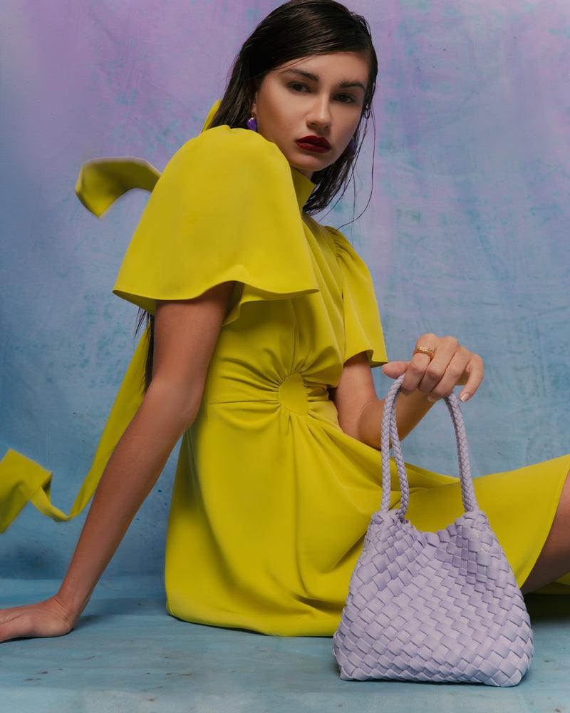 Dolores Promesas Saco Trenzado Única Malva