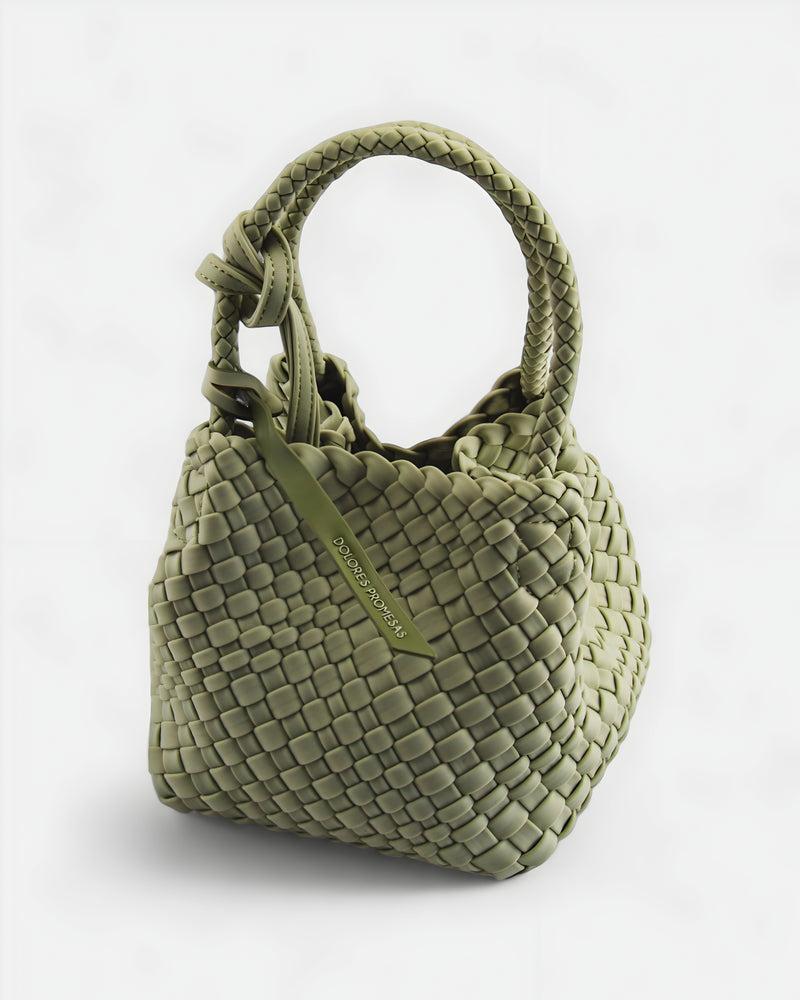 Dolores promesas Saco Trenzado Única Oliva
