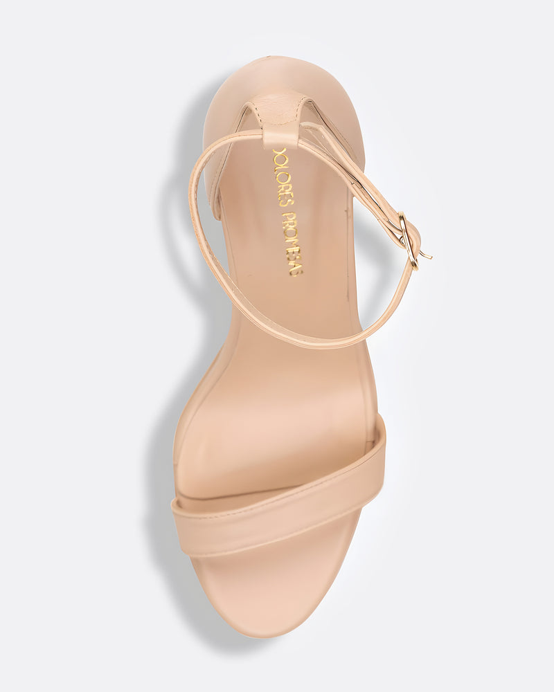 Dolores Promesas Sandalia Tacón Nude Baila