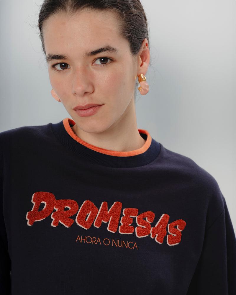 Dolores Promesas Sudadera Azul Ahora O Nunca