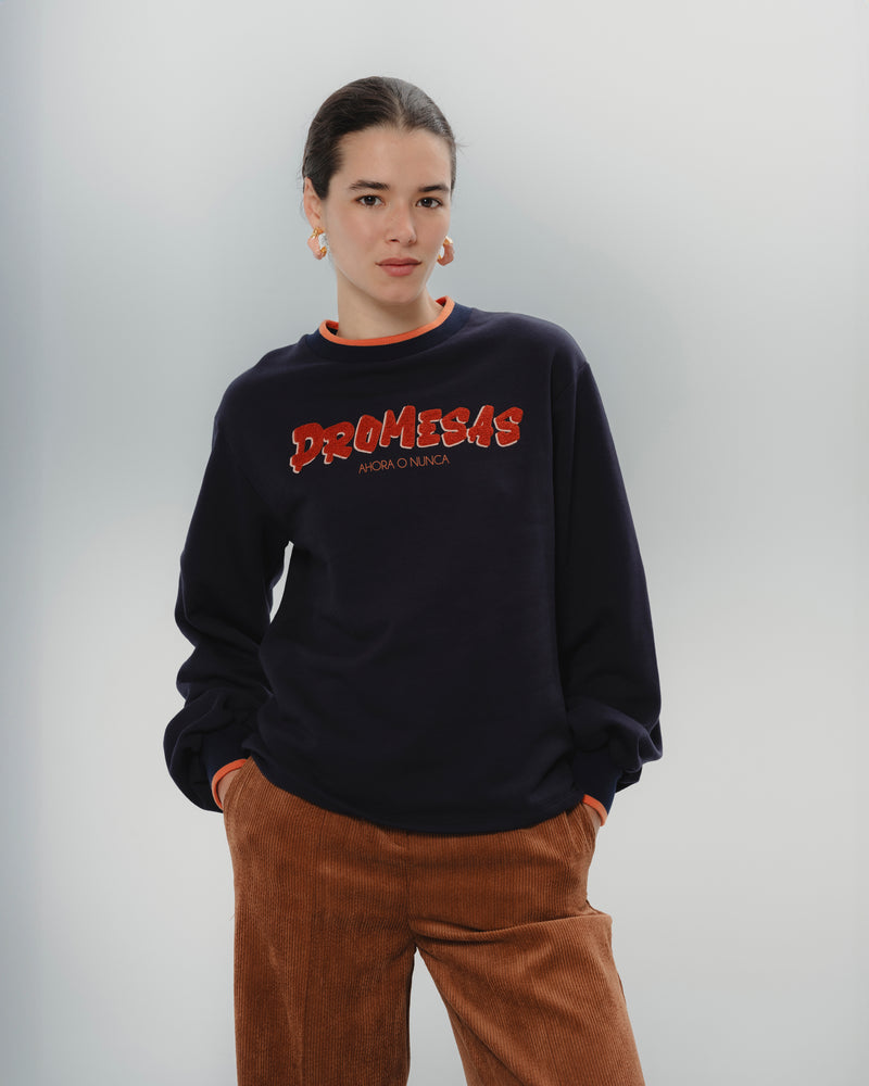 Dolores promesas Sudadera Azul Ahora o Nunca