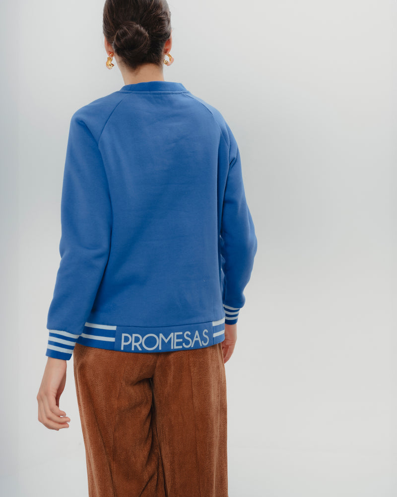 Dolores Promesas Sudadera Azul Promesas