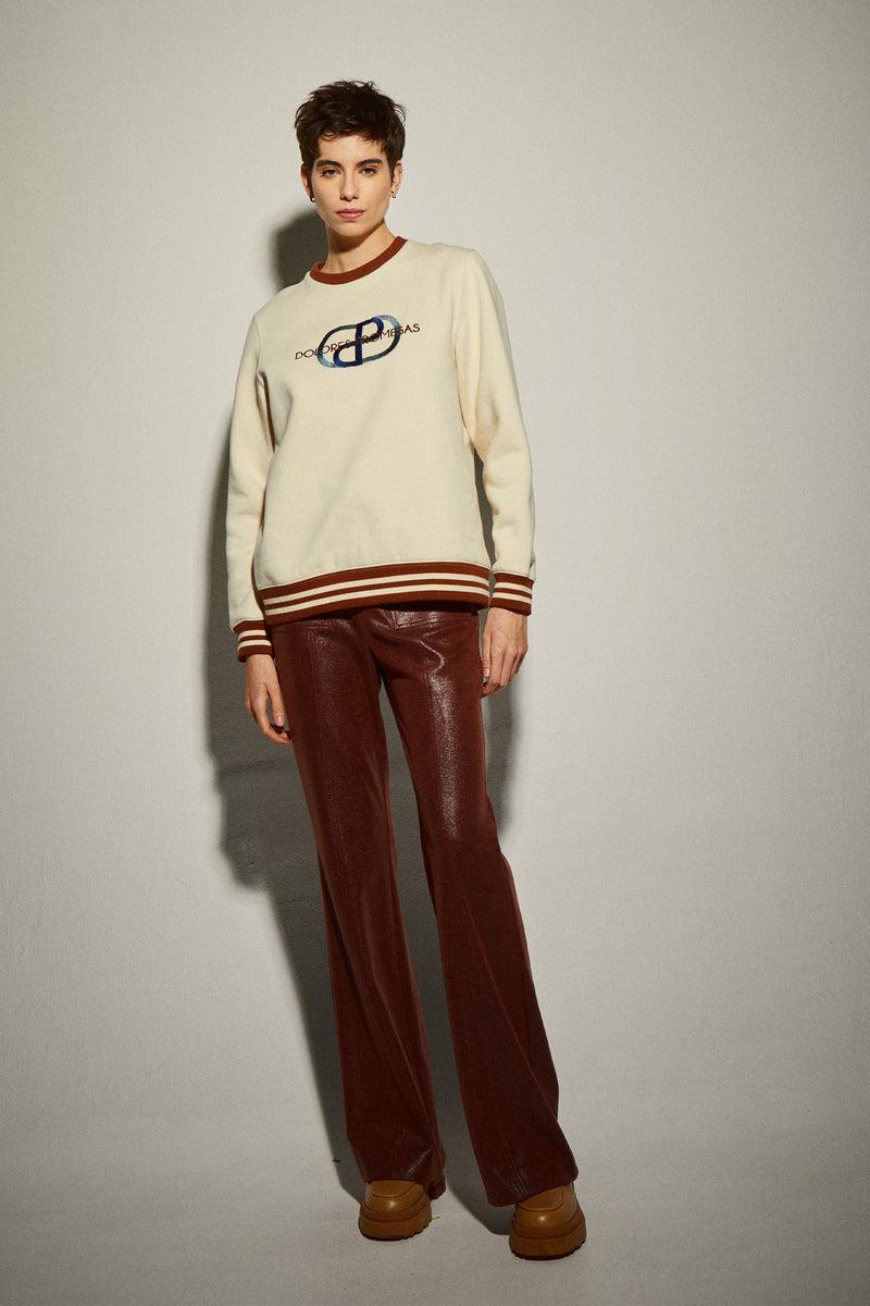 Dolores Promesas Sudadera Beige Dolores Promesas