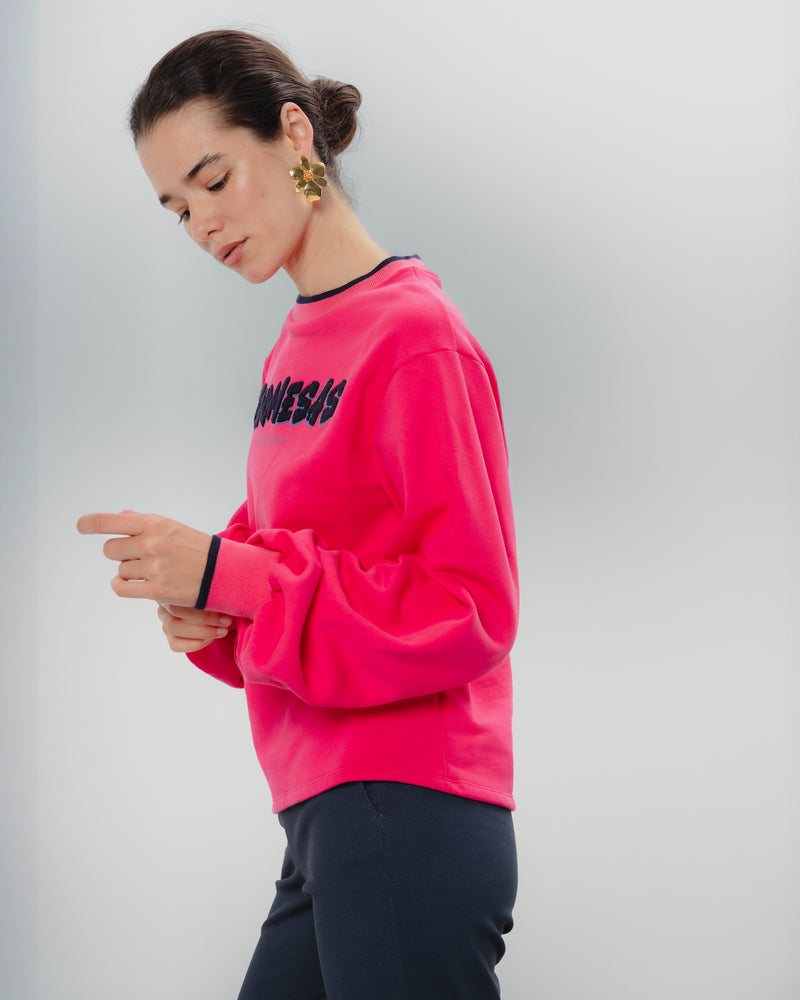 Dolores Promesas Sudadera Fucsia Ahora O Nunca