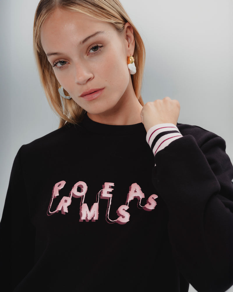 Dolores Promesas Sudadera Negra Soñadora