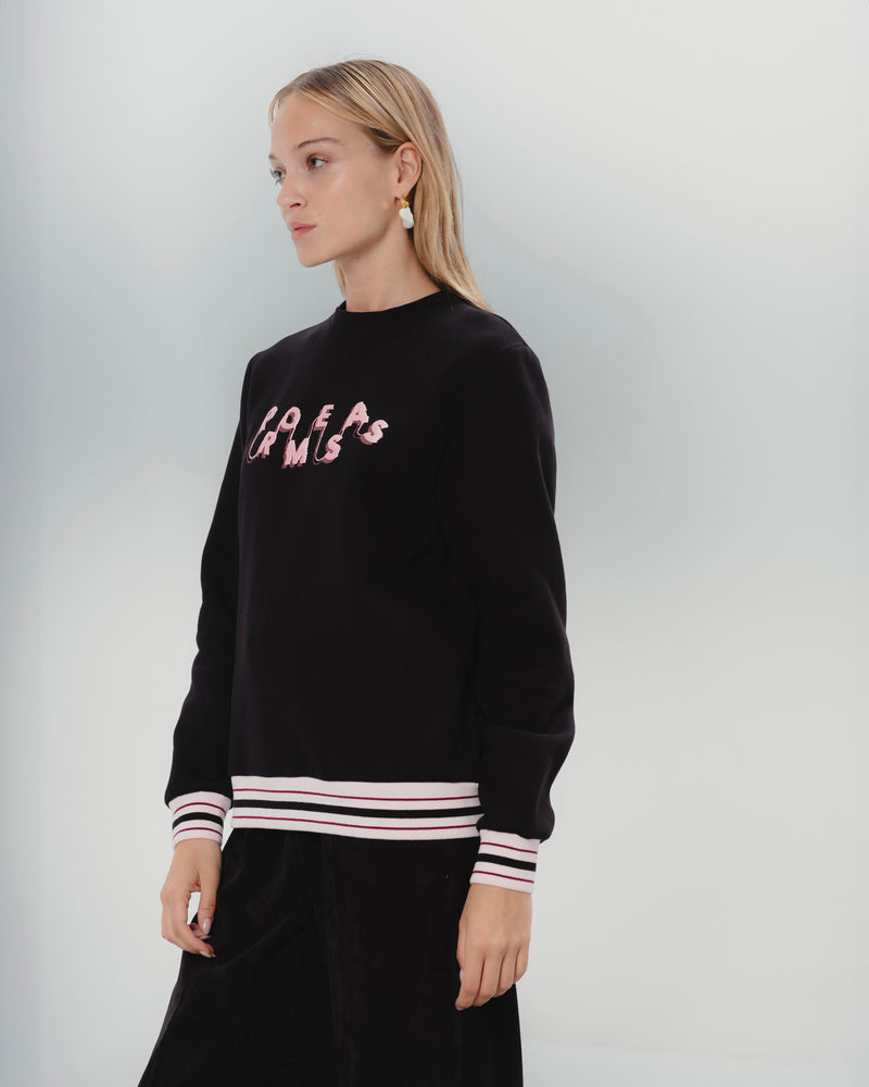 Dolores Promesas Sudadera Negra Soñadora