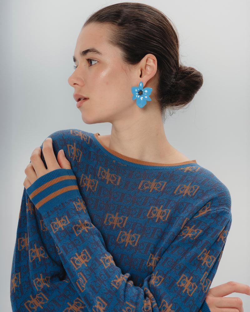 Dolores Promesas Vestido Corto Azul Dolores