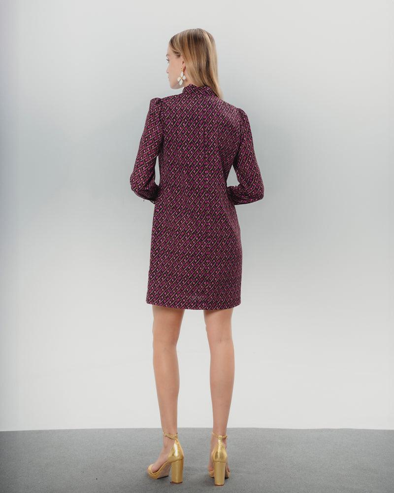 Dolores Promesas Vestido Corto Con Lazo Elena