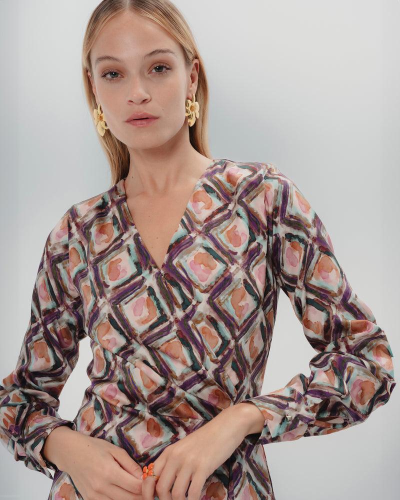 Dolores Promesas Vestido Cruzado Miranda