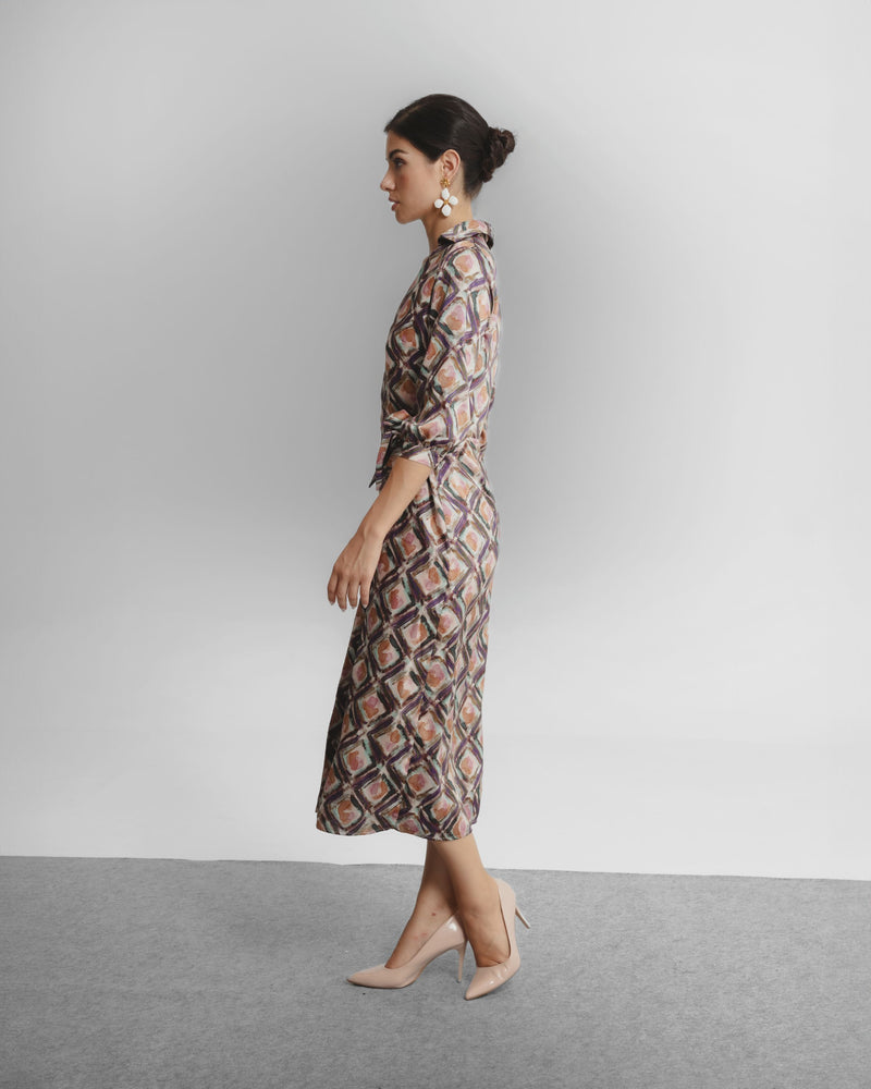 Dolores Promesas Vestido Drapeado Miranda