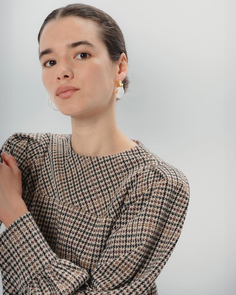 Dolores Promesas Vestido Manga Abullonada Margot