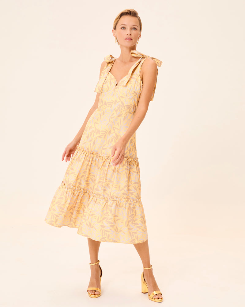 Dolores promesas Vestido Midi Dune