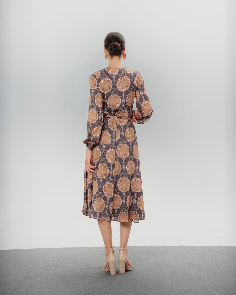 Dolores Promesas Vestido Midi Flores Sofía